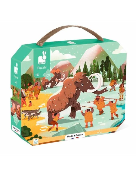 JANOD - PUZLE FRISO PREHISTORIA - 100 PIEZAS