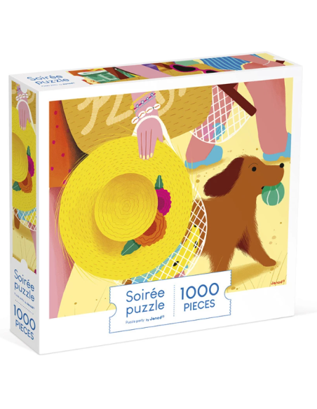 JANOD - PUZZLE ESCAPADA A LA PLAYA 1000PZS