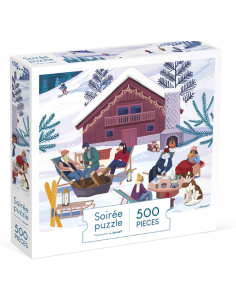 JANOD - PUZZLE INVIERNO EN LA MONTANA - 500 PIEZAS