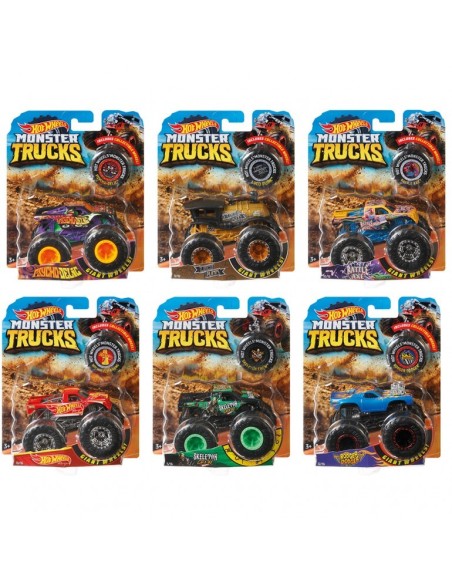 MATTEL - HOT WHEELS VEHÍCULO BÁSICO MONSTER TRUCK