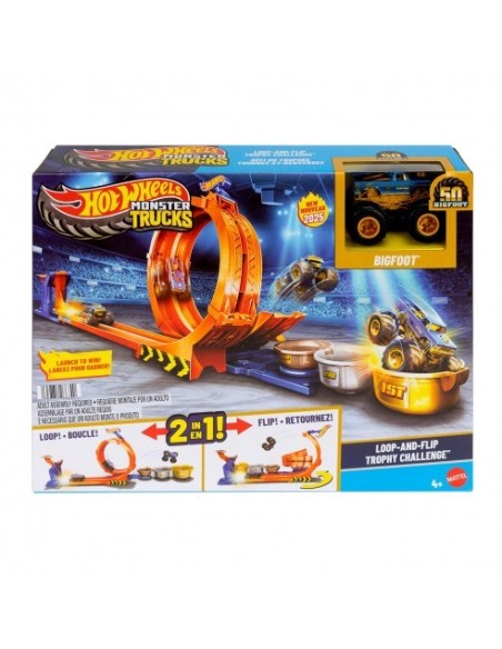 MATTEL - HOT WHEELS MONSTER TRUCKS TROFEO DEL DESAFÍO BIGFOOT