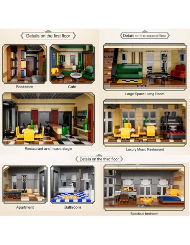 DEQUBE - CADA: RESTAURANTE PARIS 3230 PZAS