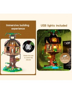 DEQUBE - CADA: LIBRERÍA DEL ARBOL 1808 PZAS 2