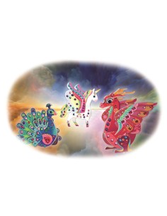 CREALING - ANIMALES DECO 3D DIAMANTES FANTASTICOS 2