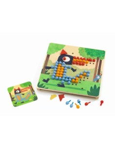 DJECO - JUEGO EDUCATIVO MOSAICO RIGOLO 2