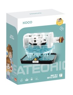 DJECO - KOCO  BARCO BLANCO Y NEGRO DENTRO DE LA BOTELLA 964 PZS