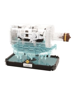 DJECO - KOCO  BARCO BLANCO Y NEGRO DENTRO DE LA BOTELLA 964 PZS 2