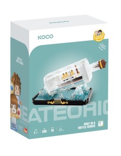 DJECO - KOCO TITANIC DENTRO DE LA BOTELLA  918 PZS