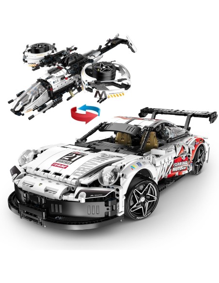 DJECO - IMMASTER COCHE DEPORTIVO 2 EN 1 1551PZS