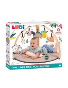 LUDI -  ALFOMBRA ARCO DE MADERA