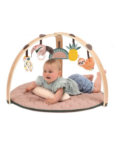 LUDI -  ALFOMBRA ARCO DE MADERA