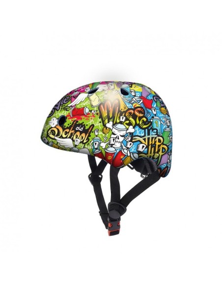 DEQUBE - CASCO 50-54CM GRAFITI