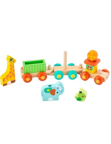 TACHAN - TREN DE ANIMALES MADERA