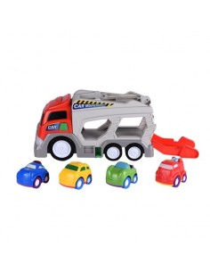TACHAN - CAMION RAMPA CON 4 COCHES 2