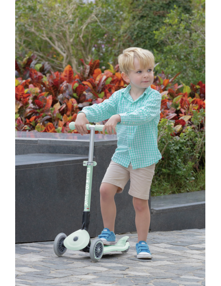 GLOBBER - PATINETE JUNIOR PLEGABLE  CON LUCES MINDT