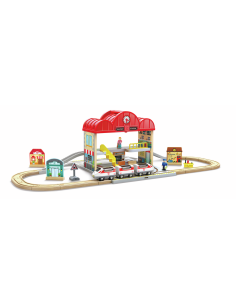 HAPE - SET DE ESTACION DE TREN PORTATIL 2