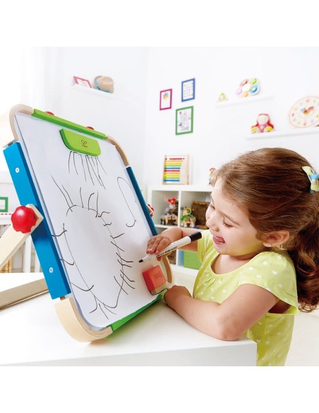HAPE - PIZARRA ESTUDIO DE DIBUJO PORTATIL (45,7cm (Alto) x 48,4cm (Ancho) x 3cm (Largo)