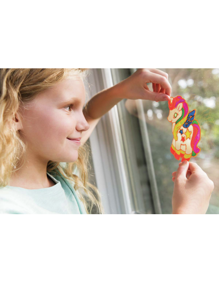 ARTE PARA VENTANAS, UNICORNIOS