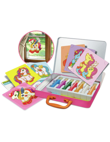 ARTE PARA VENTANAS, UNICORNIOS