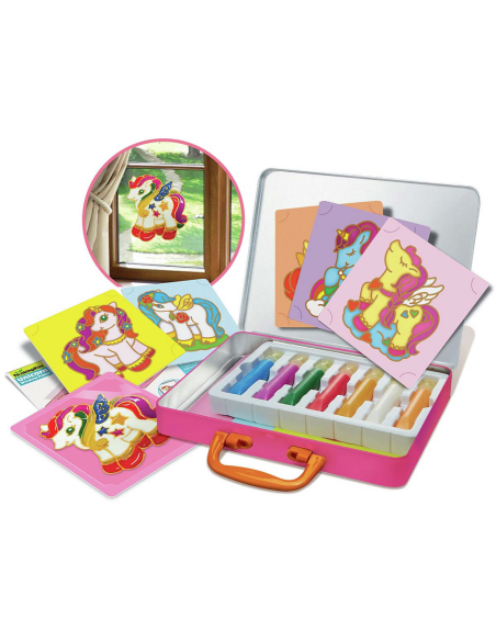 ARTE PARA VENTANAS, UNICORNIOS