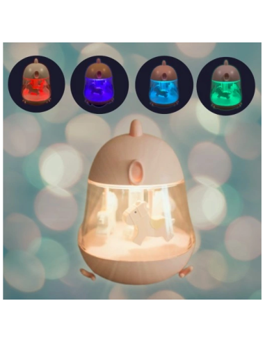 DJECO MARYS - LAMPARA DE NOCHE LED Y CAJA MUSICAL