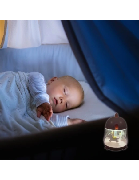 DJECO MARYS - LAMPARA DE NOCHE LED Y CAJA MUSICAL