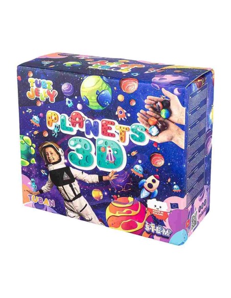 TUBAN - KIT PARA CONSTRUIR LOS PLANETAS CON GEL