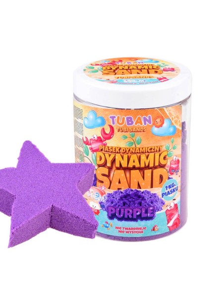 TUBAN - ARENA CINETICA MORADO 1KG