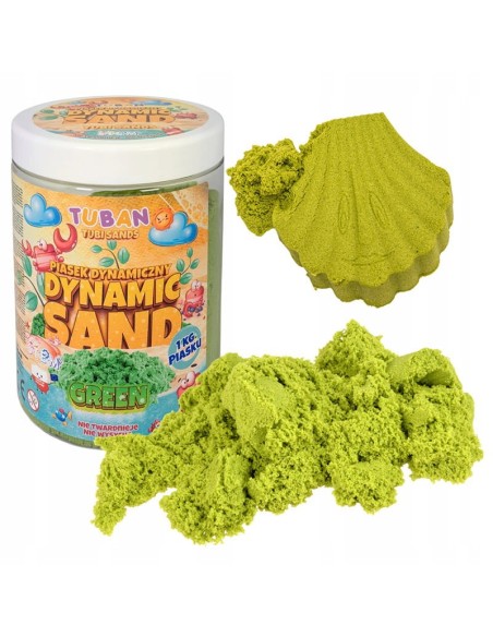 TUBAN - ARENA CINETICA VERDE 1KG