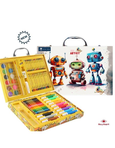 MALETIN ART STUDIO 68 PZS THREE ROBOTS