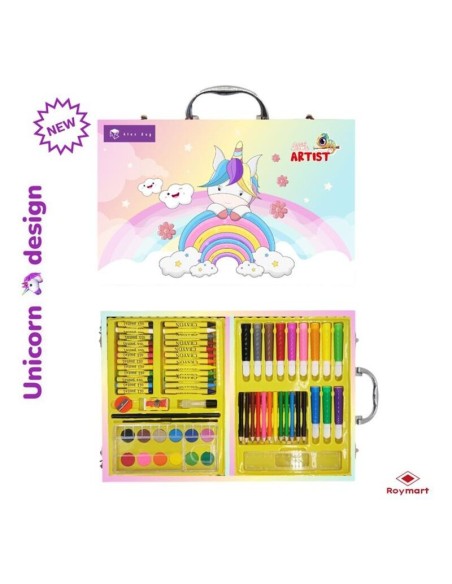 MALETIN ART STUDIO 68 PZS UNICORNIO DE LA AMISTAD