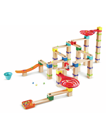 HAPE - PISTA DE CANICAS Y TRUCOS MADERA