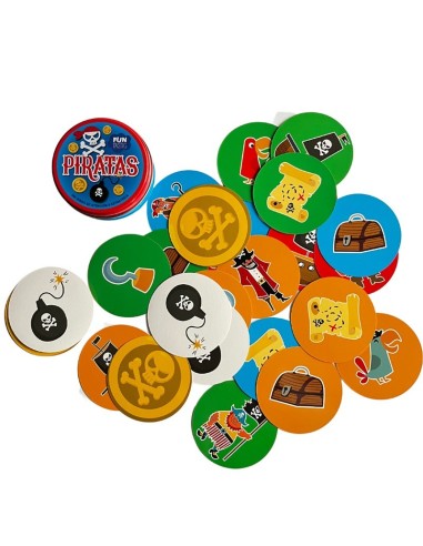 IMAGILAND - FUNTASTIC JUEGO DE CARTAS  PIRATAS
