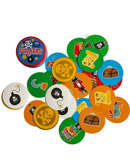 IMAGILAND - FUNTASTIC JUEGO DE CARTAS  PIRATAS