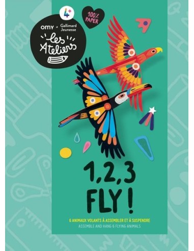 GALLIMARD JEUNESSE - 1,2,3 FLY!