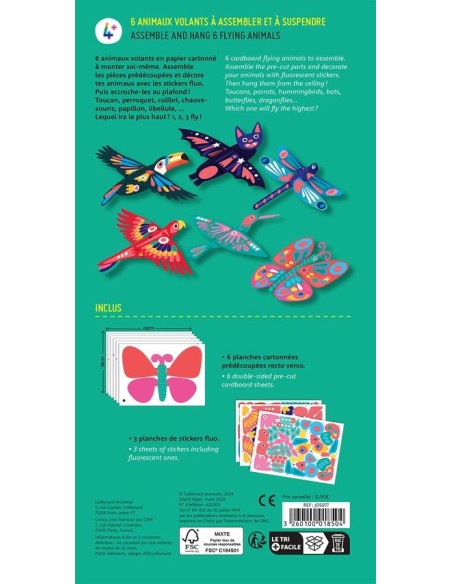 GALLIMARD JEUNESSE - 1,2,3 FLY!