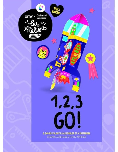GALLIMARD JEUNESSE - 1,2,3 GO!
