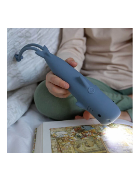 RABBIT & FRIENDS - LINTERNA DE SILICONA TIBURON