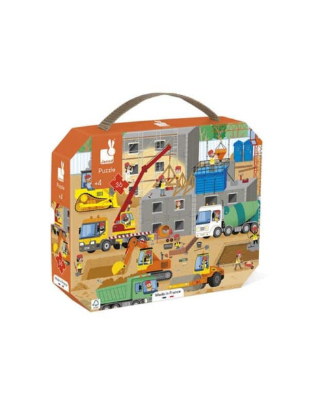 JANOD - PUZZLE 36 PZS CONTRUCCION