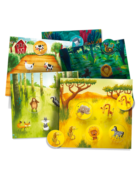 LUDATTICA - BINGO Y MEMO DE LOS ANIMALES