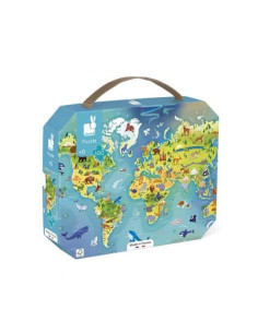 JANOD - PUZZLE 100PZS EL MUNDO