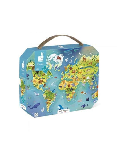 JANOD - PUZZLE 100PZS EL MUNDO