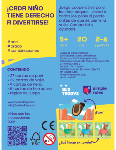 SIMPLE RULES - PONY RUN