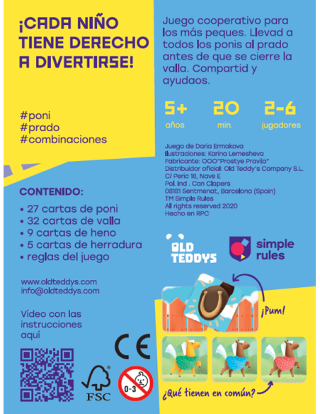 SIMPLE RULES - PONY RUN