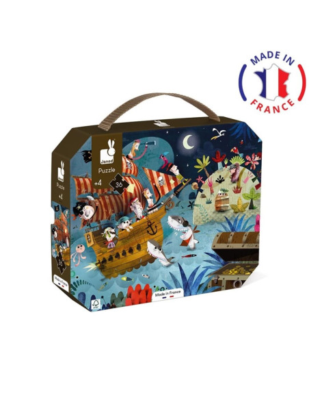 JANOD - PUZLE EN BÚSQUEDA DEL TESORO 36 PZAS