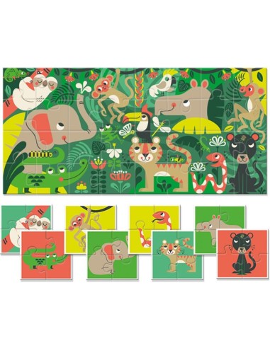LUDATTICA - BABY PUZZLE LA JUNGLA