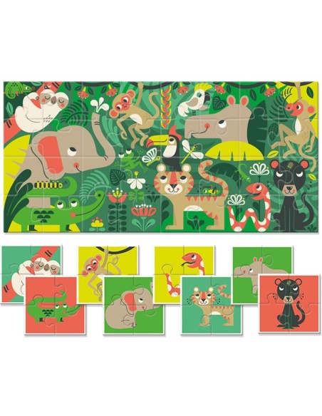 LUDATTICA - BABY PUZZLE LA JUNGLA