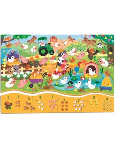 LUDATTICA - PUZZLE 123 LA GRANJA 2