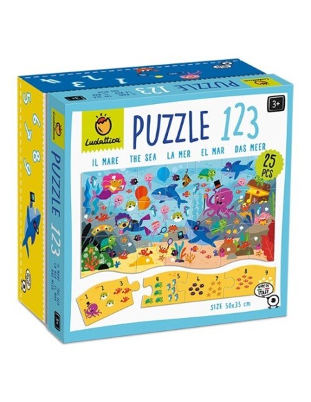 LUDATTICA - PUZZLE 123 EL MAR