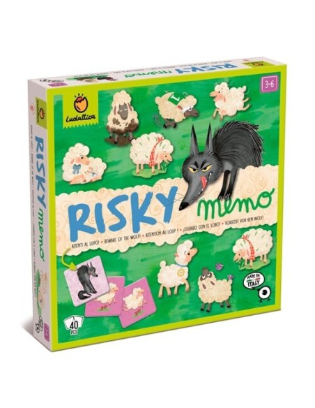 LUDATTICA - RISKY MEMO, CUIDADO CON EL LOBO!!